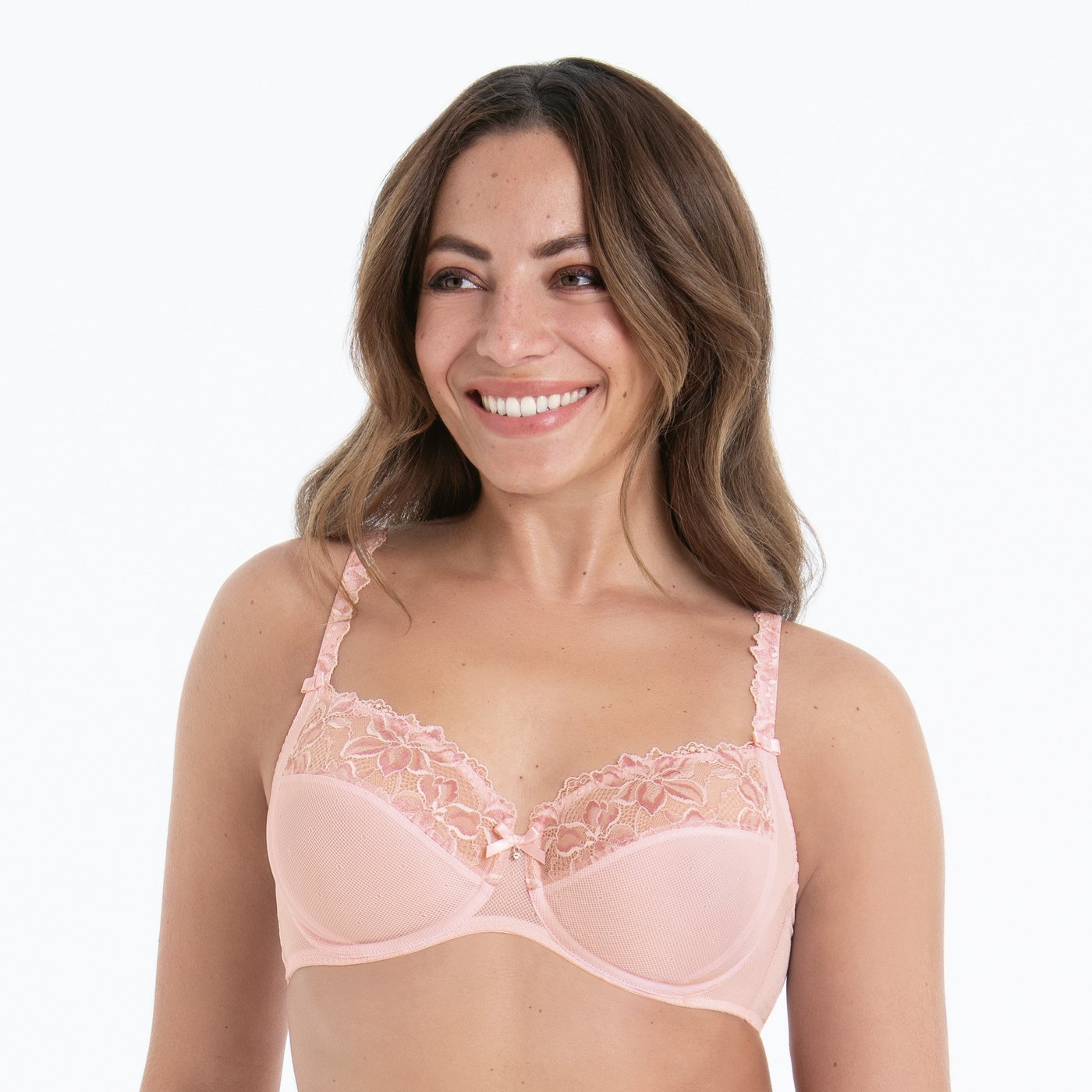 Reggiseno SUZETTE Wild Rose su modella